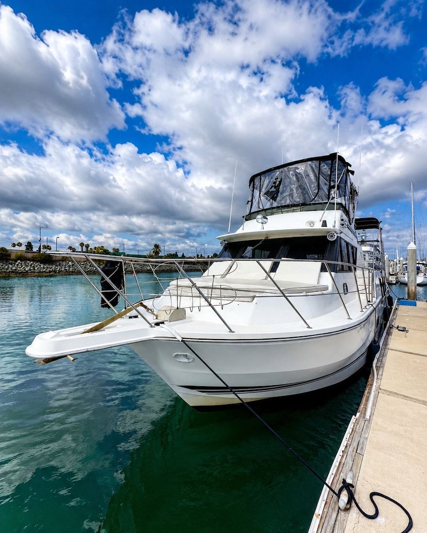 Bachelorette cruise San Diego — women in captain hats on private party boat rental on San Diego Bay