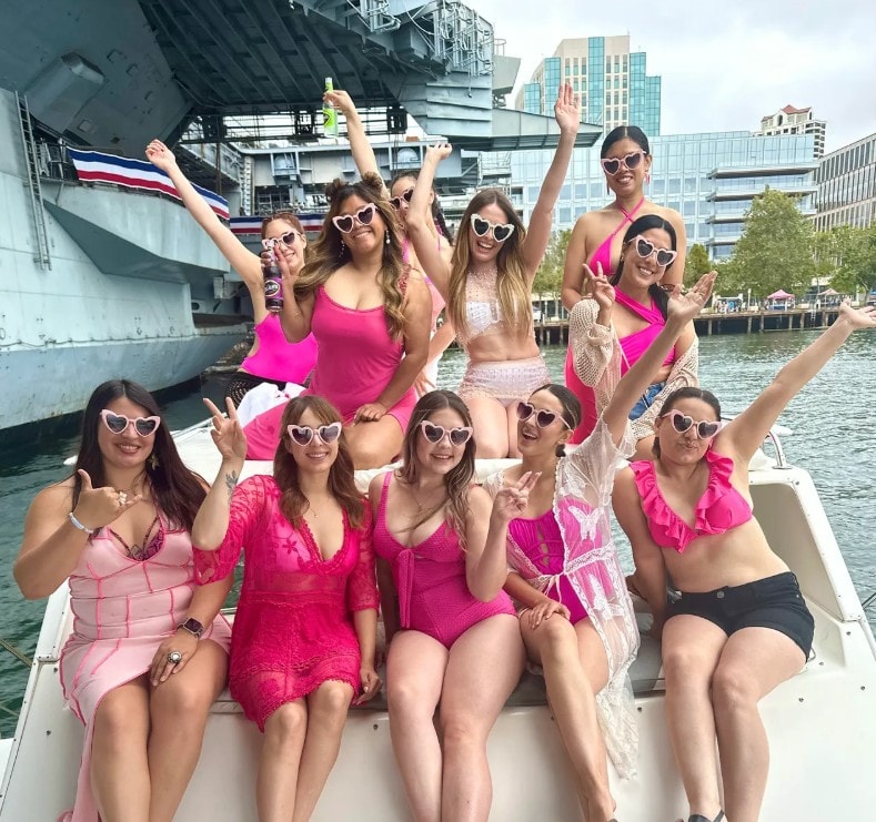 San Diego Bay sunset cruise — private yacht charter with scenic golden hour views of the bay